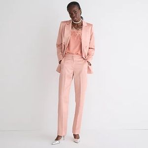 J crew satin pant suit